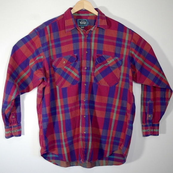 Woolrich Other - Vintage Woolrich Plaid Flannel Button Down Shirt